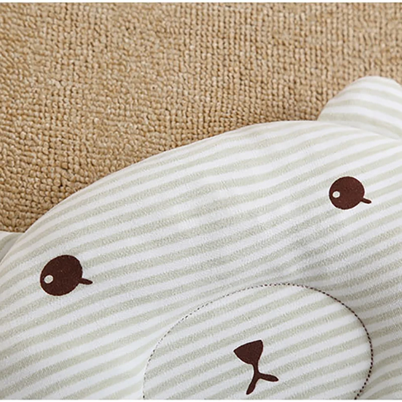 Милая Подушка для новорожденного, детское постельное белье, детская подушка для кормления, детская подушка для сна, не скатывается, мягкая подушка с рисунком