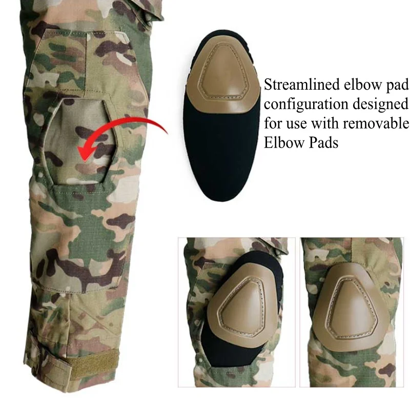 

Tactical Elbow Support Sports Paintball Airsoft Military Combat Shirt Protective Insert Elbow Pads Elbow Protector 2 elbow pads