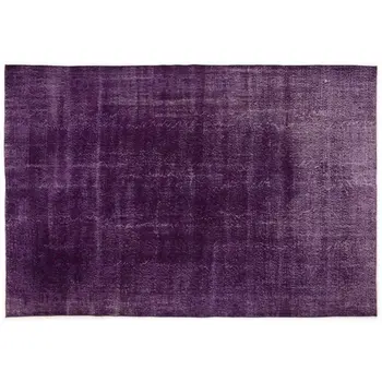 

Handmade Purple Vintage Overdyed Turkish Area Rug 205x307 Cm-6'9''X10'1''