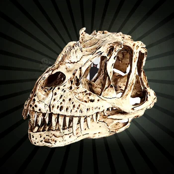 

1Pc Ornament Vivid Ornament Home Supply Dinosaur Shaped Ornament Stimulation Resin Supply for Office Home Bar