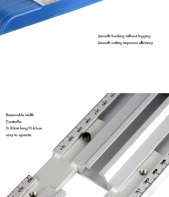 Righello Guida Per Sega Circolare 7 Pollici - Tagli Precisi E Diritti, Facile Installazione - Foto 5