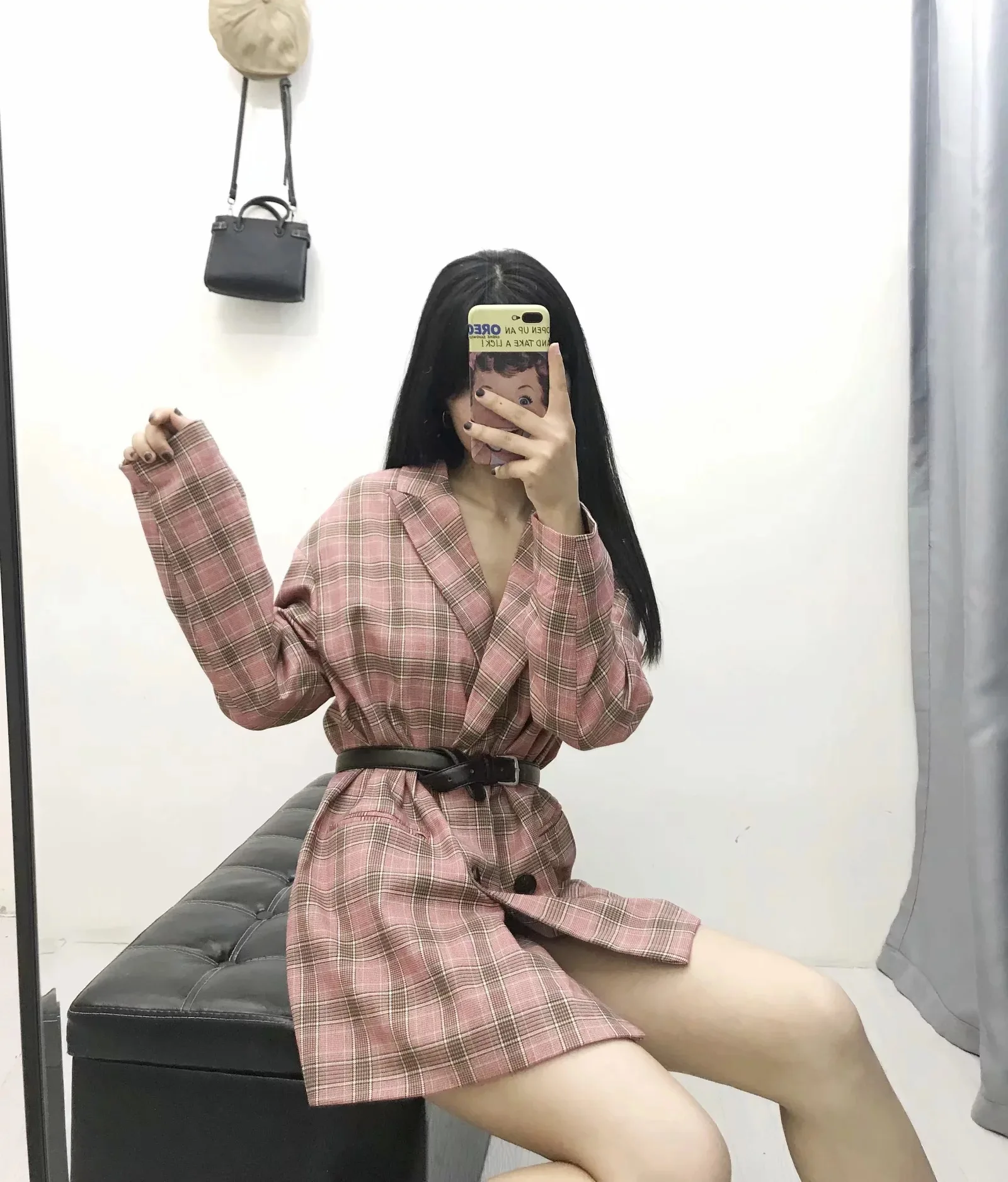 

Western Style 2019 Autumn New Style WOMEN'S Dress Versatile Slimming French Loose-Fit Pattern Casual Suit Jacket 25