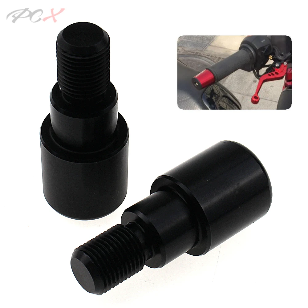 Для MT-09 MT-07 X-MAX XMAX 125/250/400 T-MAX 500 TMAX 530 YP400 Мотоцикл Бар заканчивается рукоятка Руль конец заглушки