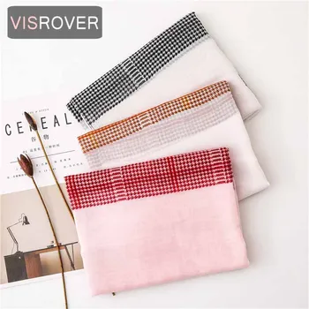 

Flower Printing Beach Scarf Luxury Brand Viscose Big Scarf Hijab Dogtooth Shawl Womens Scarfs Fashionable Spring Wrap Wholesale