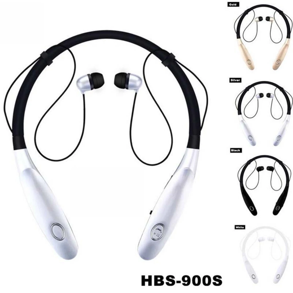24 Hr Wireless Headphones V5 0 Sports Earbud Neckband Stereo Bluetooth Earphone Headset with Mic