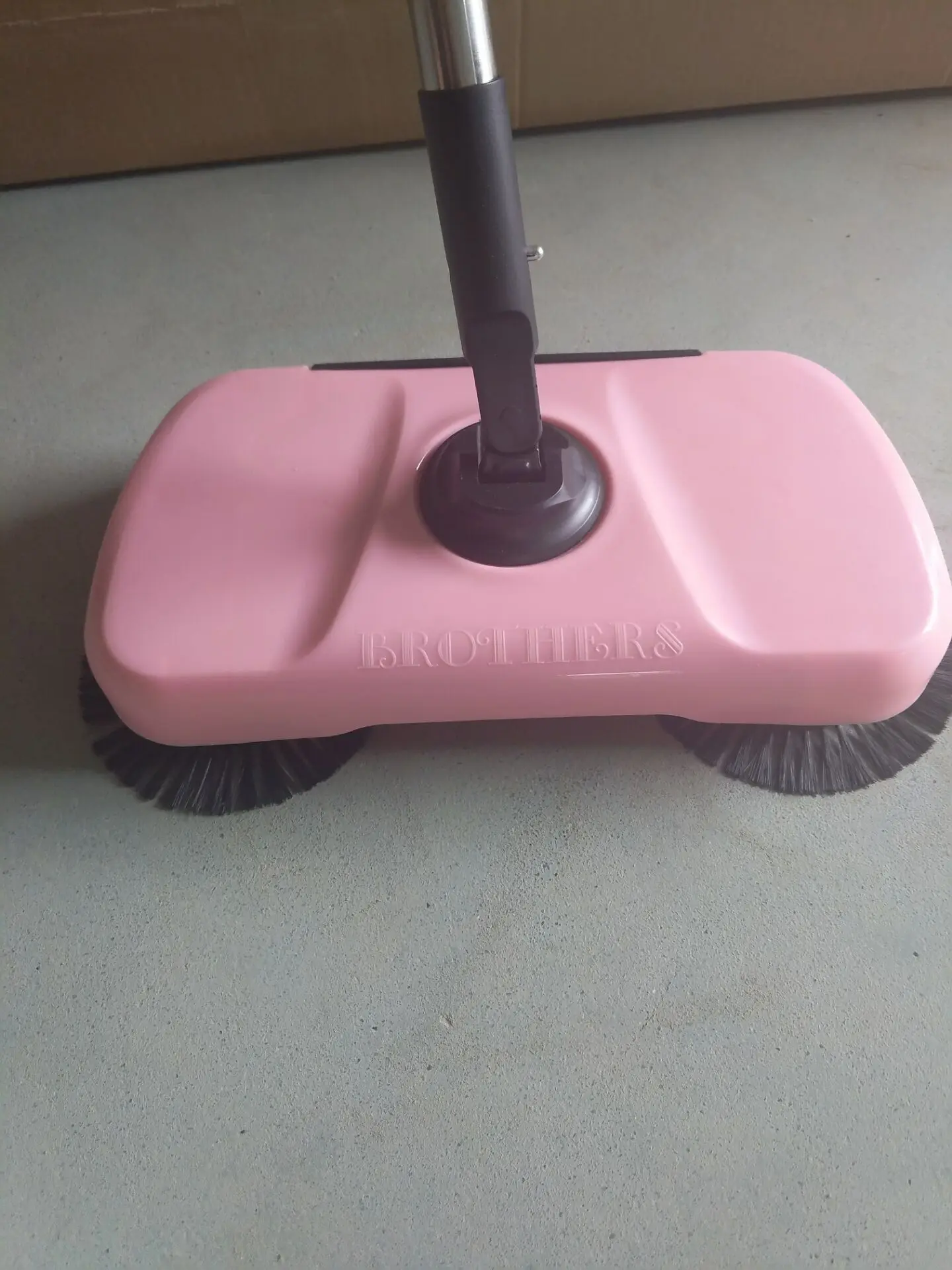 Ручной толкатель Sweepers из нержавеющей стали Автоматическая метла машина креативная вращающаяся волшебная ручка практичные инструменты для чистки гостиной