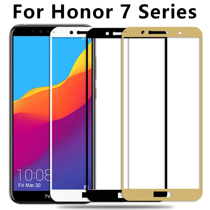 

Tempered Glass For Huawei Honor 7x 7a Pro 7c 7s Protective Glas Dua L22 Aum L29 5.45 5.7 Screen Protector On 7 A X C S A7 C7 X7