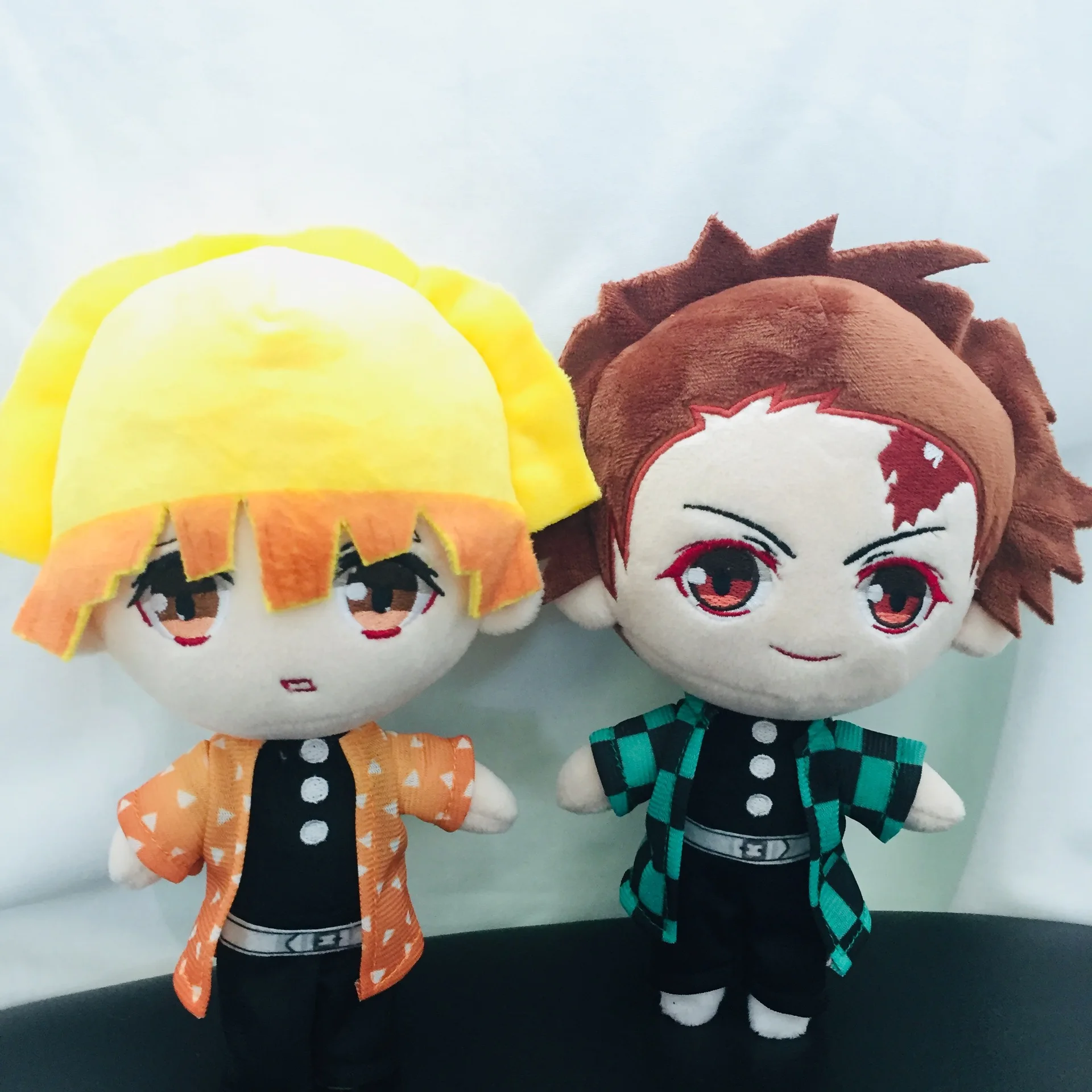 Аниме Demon Slayer Kimetsu No Yaiba Kamado Tanjirou Kamado Nezuko Agatsuma Zenitsu плюшевые куклы набивные игрушки подарок