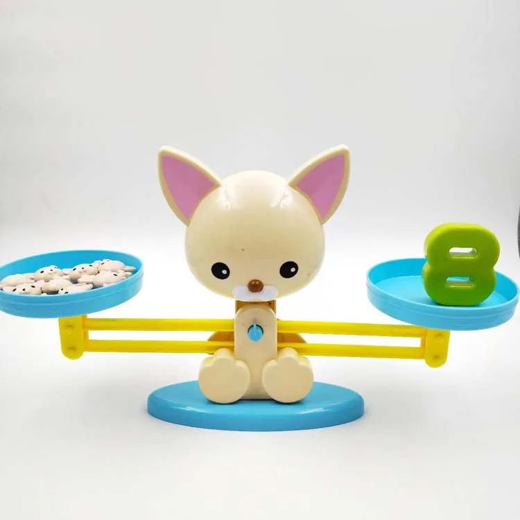 

3-6-Year-Old Early Education Balance with Numbers Addition And Subtraction Mathematics Scale Children Scientific And Educational