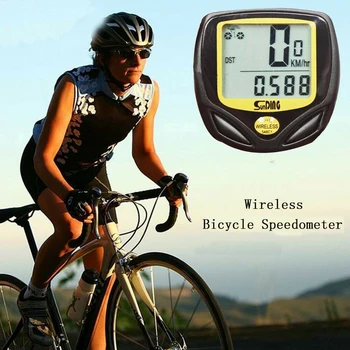 

Multifunction MTB Road Bike Computer Luminous Bicycle Odometer LCD Display Digital Wireless Bike Speed Meter Cycling Speedometer