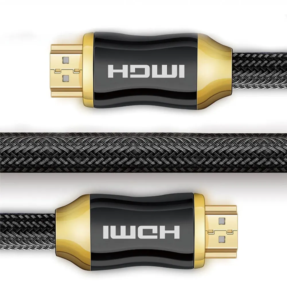 1 м 2 м 3 м 5 м 10 м 4 к 60 Гц HDMI к HDMI кабель высокоскоростной 2,0 позолоченный Соединительный кабель Шнур для UHD FHD 3D Xbox PS3 tv