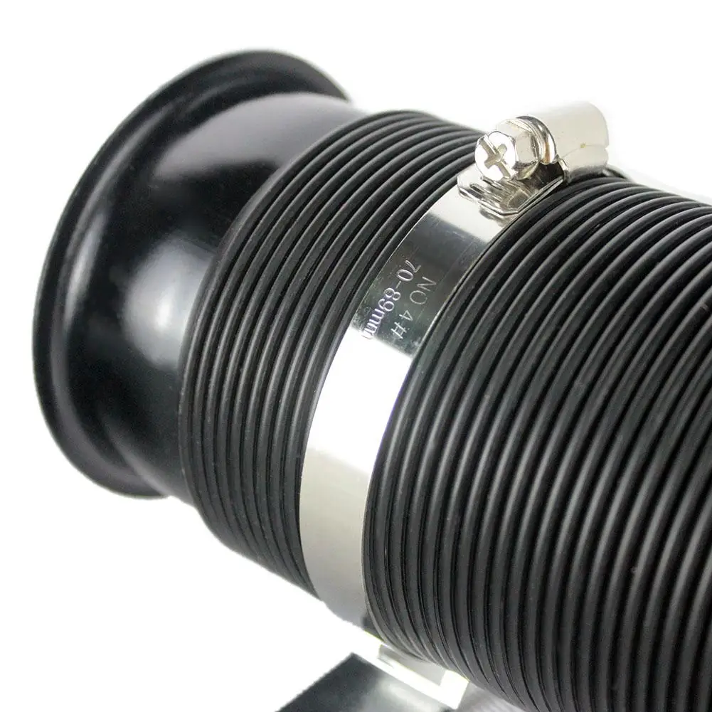 Универсальный 76 мм гибкий турбо холодный воздух впускной шланг впускная труба