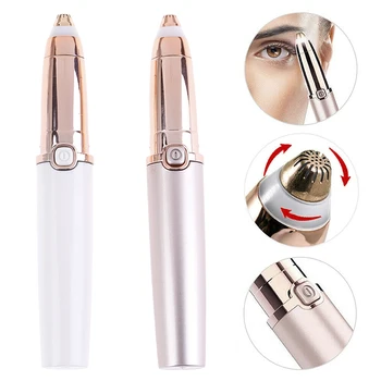 

Electric eyebrow trimmer Lady hair removal eyebrow trimmer Portable household mini shave rRemovable Eyebrow shaver