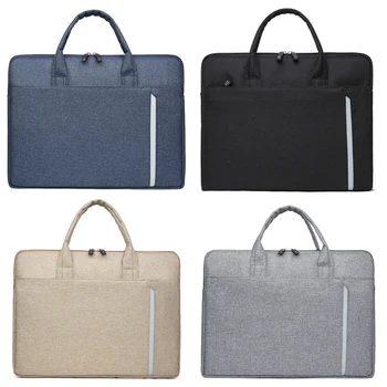 

Fashion Laptop Bag 15.6-inch Oxford Waterproof Laptop Protective Cover Computer Handbag Briefcase Bags