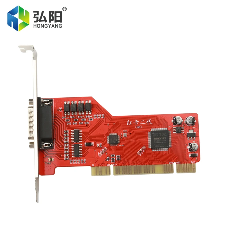 Ncstudio Controller 3-Axis Linkage Control Red Card V1.0 / V6.0 Cnc Router Controller Distribution Board Control Card System