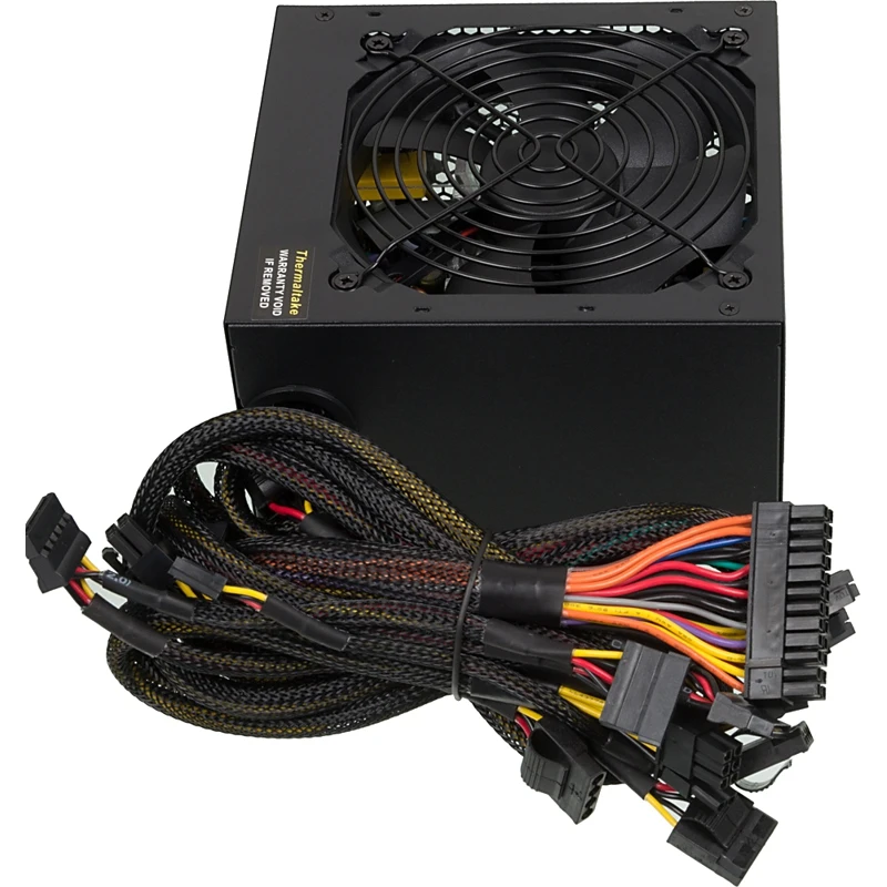 Блок питания Thermaltake ATX 500W TR2 S 80+(24+4+4pin) APFC 120mm fan 5xSATA RTL