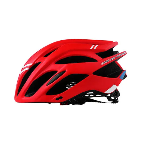 Велосипедный шлем для верховой езды, Экипировка, мужской шлем, многоцветный, мужской шлем для верховой езды, интегрированный, легкий, дышащий, для мужчин, горный велосипед - Цвет: red