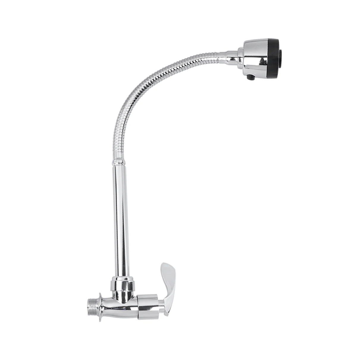 Новый гибкий кран для холодной воды кухонный с плакировкой универсальный одним