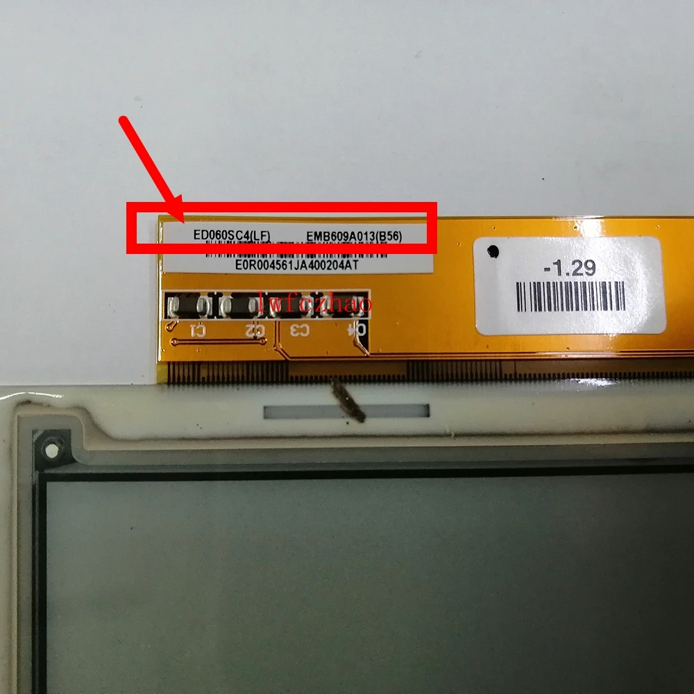 Tela Lcd para Pocketbook Substituição do Reparo da Tela E-ink Ed060sc4 301 603 611 612 613 Prs505 6 - Imagem 2