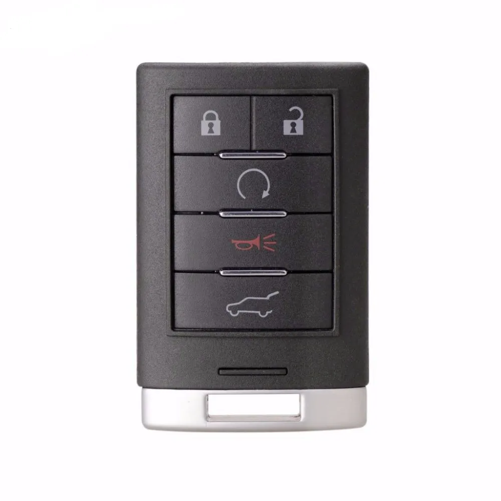 Дистанционный Автомобильный ключ с 5 кнопками 315 МГц для Cadillac SRX 2010 2011 2012 2013 ключ без ключа NBG009768T