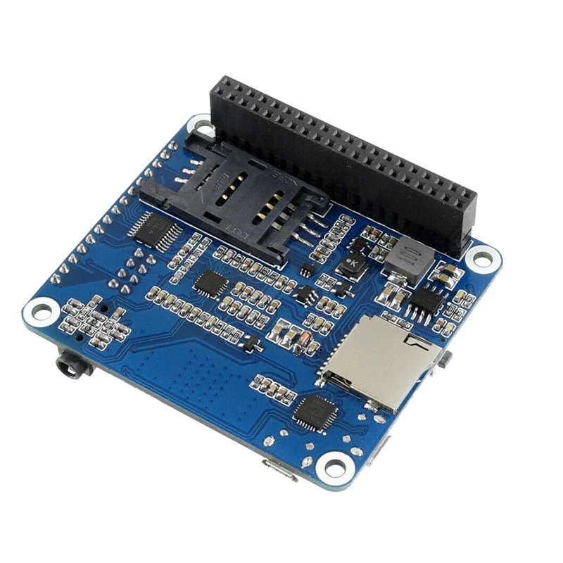 Шляпа Waveshare 4G/3g/2G/GSM/GPRS/GNSS для Raspberry Pi Zero/Zero W/Zero WH/2B/3B/3B, на основе шапки SIM7600X 4G, поддержка Dial-Up
