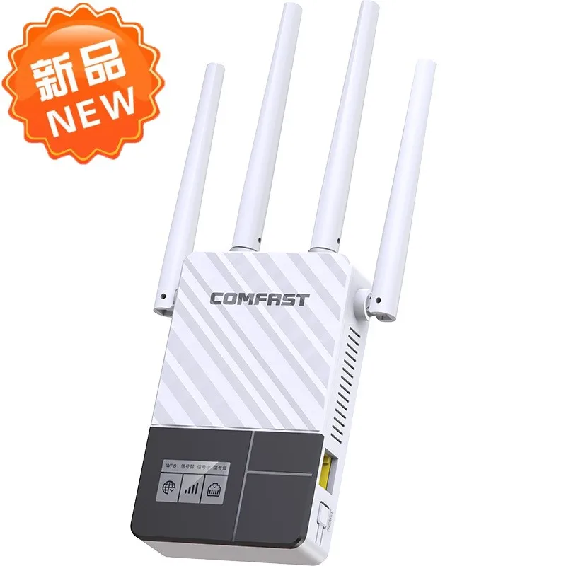 5GHz Kép 1200Mbps Amplifer Internet Tăng Cường Tín Hiệu Không Dây Sóng 2.4GHz Wi-Fi Bộ Khuếch Ăng Ten wifi range extender