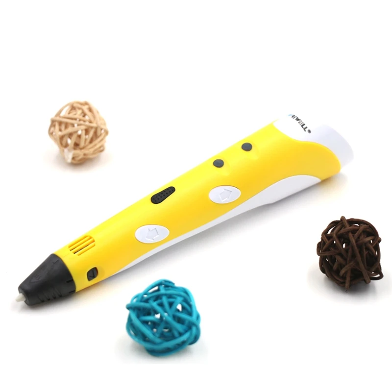 Myriwell 3D Printing Pen1.75Mm ABS Smart Drawing Pens+Free Filament+Transparent PC Soft Board 5 EU Plug | Компьютеры и офис