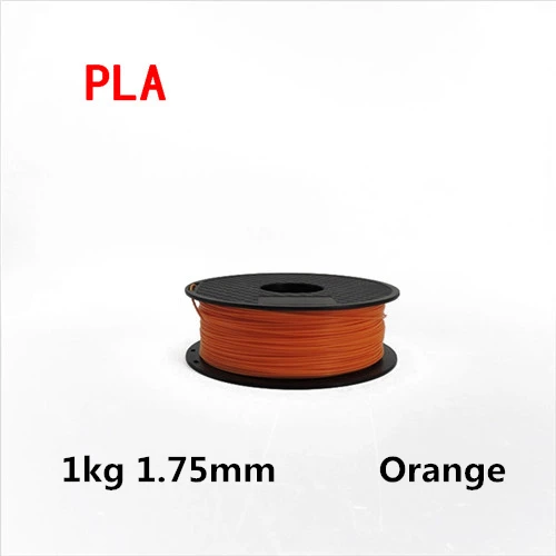 1kg Orange Только для России! YouSu PLA Высокое качество 1,75 мм 5 м/0,5 кг/1 кг PLA 3d ручка нить для 3d принтера нити для 3d принтера материалы для принтера - Цвет: 1kg Orange
