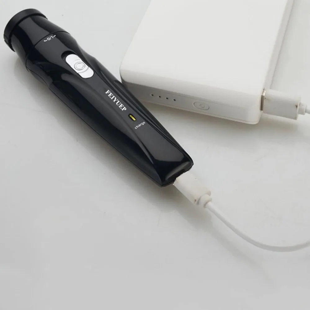 Мини 3 в 1 электробритва для бороды USB Перезаряжаемый многофункциональный триммер для носа Бритва для лица для путешествий домашнего использования