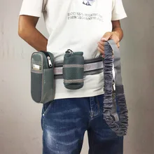 Сумка для тренировок собак спортивный костюм для домашних животных Светоотражающая Беговая Тяговая веревка