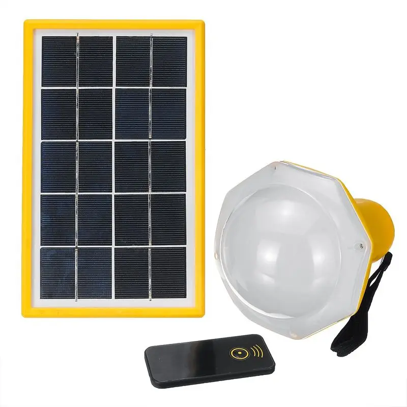 

Solar Power Panel Generator Kit 5V USB Charger Home System with 1 LED Bulbs Light Indoor/Outdoor Lighting Over Discharge Protect
