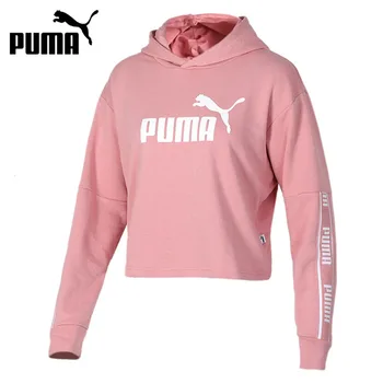 

Original New Arrival PUMA Amplified Cropped Hoody TR Women's Pullover Hoodies Sportswear