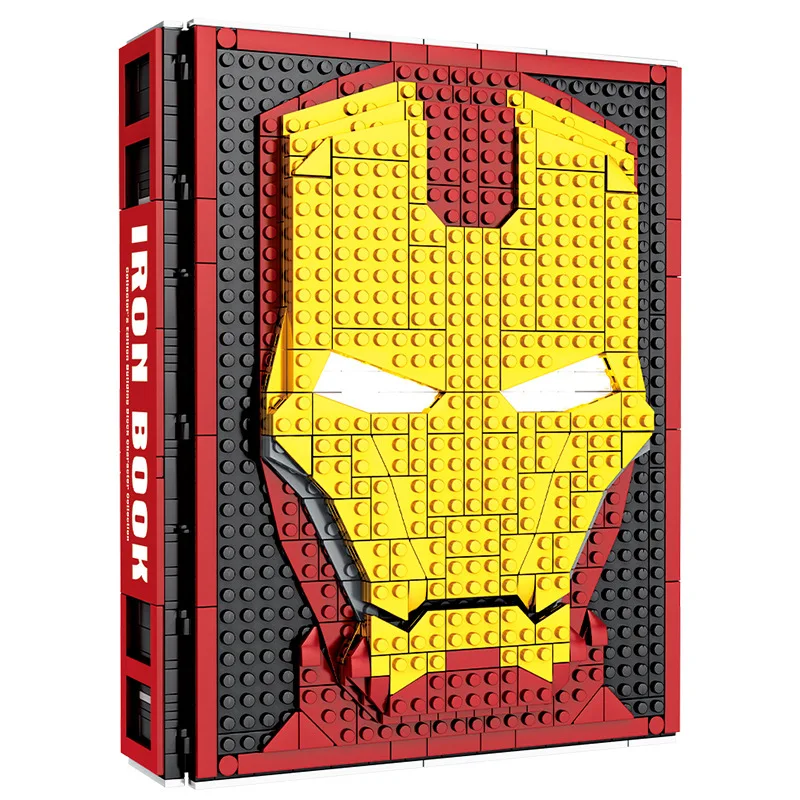 

New Iron Man Collections Book Fit Marvel Avengers Building Blocks Bricks Toys SY1361 SY1461Christams Gifts for Children