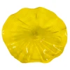 A4871-Hand Blown Platter Murano Glass Red Clear Plates Home Wall Decoration 3