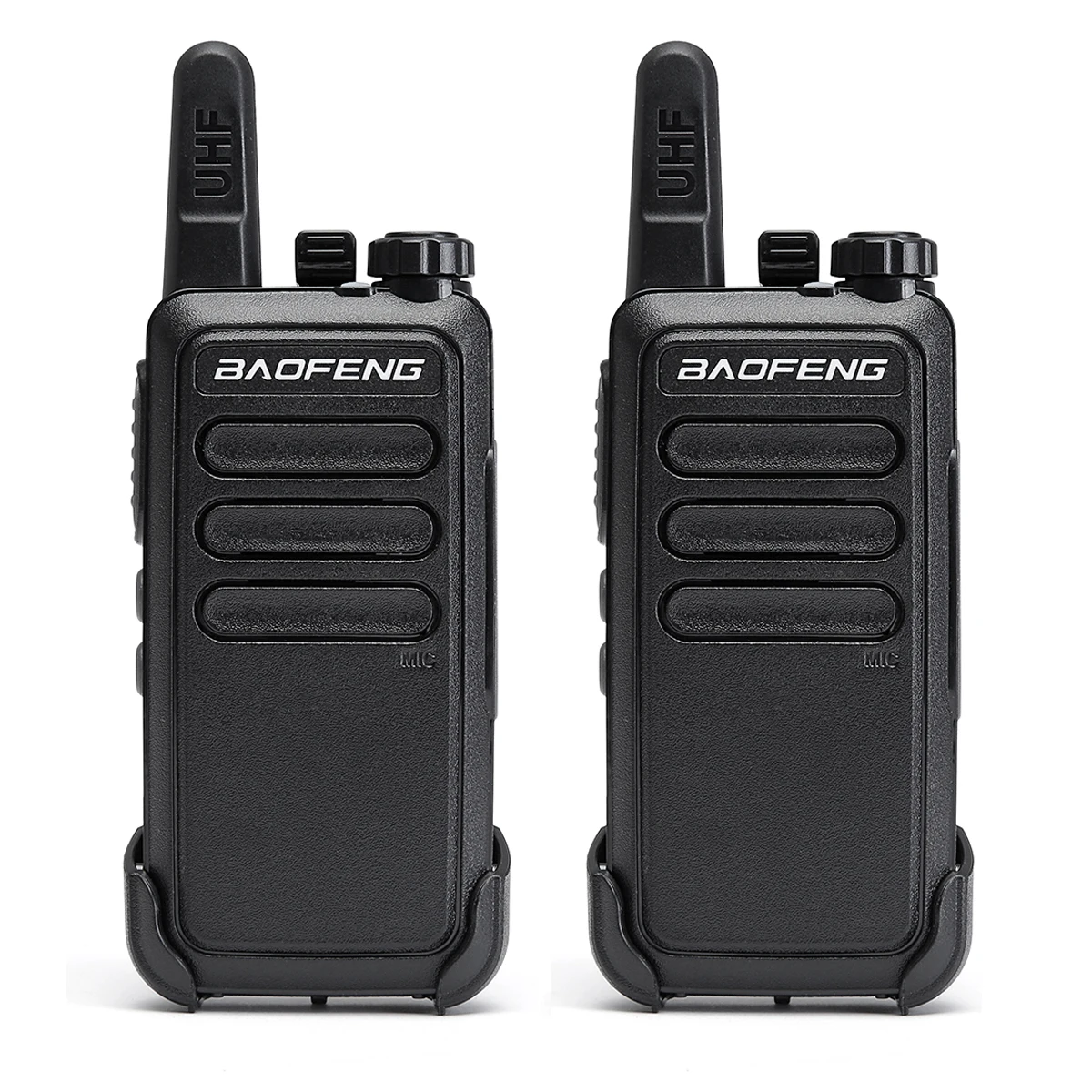 2 шт. Baofeng BF-C9 мини-рация usb зарядка VOX перезаряжаемая двухсторонняя радиостанция Удобная рация - Цвет: 2pcs black