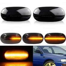 

For MItsubishi PAJERO MIRAGE LEGNUM Lancer GALANT Smoke Dynamic LED Side Marker Light Turn Signal Sequential Led Blinker Lights