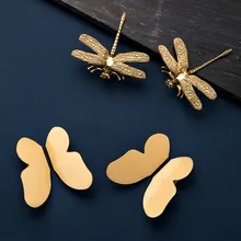 

Butterfly Dragonfly brass Knobs Cupboard Pulls Drawer Kitchen Cabinet Handles Furniture Hardware Handle