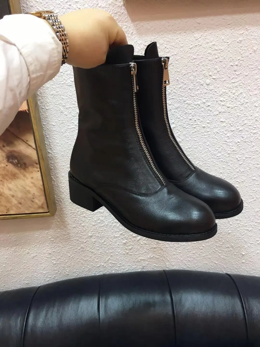 

Women's Shoes Genuine Leather Boots Short Boots