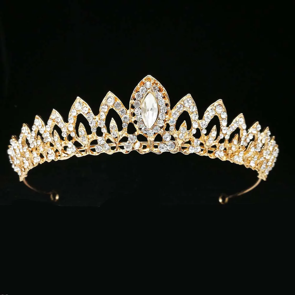 Bridal Headwear Crystal Jewelry Tiara Crown for Wedding
