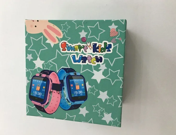 Силиконовый ремешок для S9 дети Смарт часы коробка Смарт часы Дети Замена аксессуары - Цвет: watch box