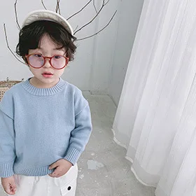 Spring Childrenswear Men And Women Children Casual Pants Children Korean-style Loose-Fit Shuttle Needle Washing Water Skinn