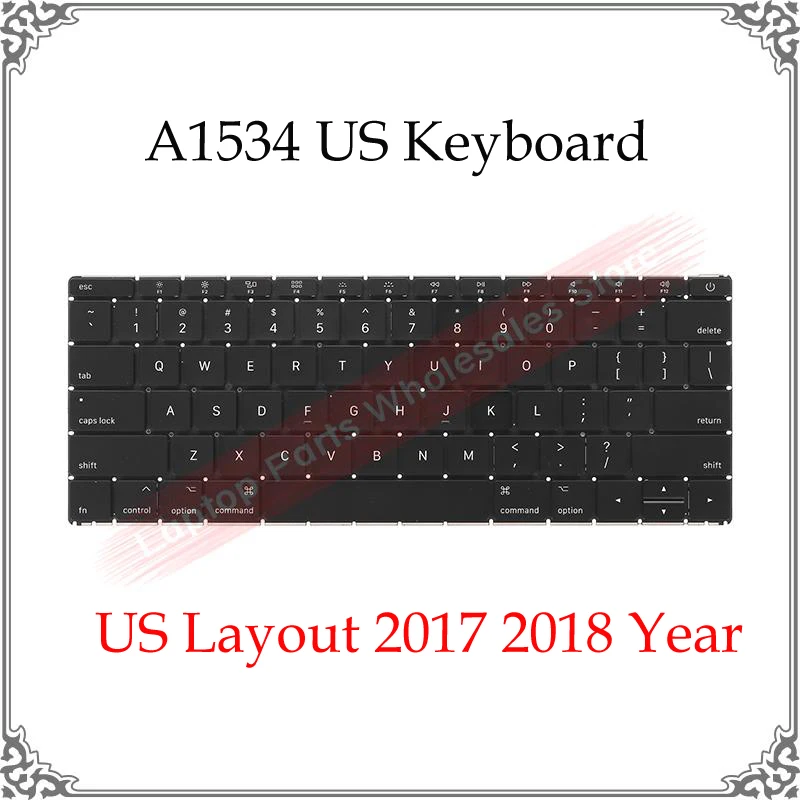 

Новая Оригинальная клавиатура A1534 на американском языке 2017 2018 год для Macbook Air 12 ”US A1534 замена клавиатуры маленький ввод