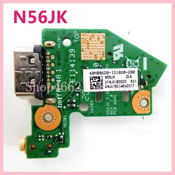 

N56JK For ASUS N56 N56V N56VJ N56VM N56VB N56VZ N56J N56JN N56JK N56JR Laptop Power Button Board IO BOARD VGA board