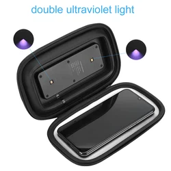 New Multi-Functional UV Box Household Portable UV Box For Phone Earphone Car Keys Glasses Efficient Cleaning Disinfection Tool