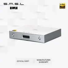 SMSL M8A встроенный DSD512 HIFI декодер поддержка DOP DAC ES9038 PCM768kHz Micro USB усилитель оптический коаксиальный вход RCA выход