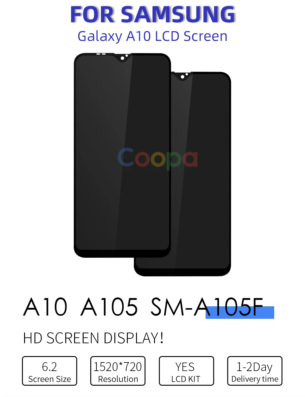 6," ЖК-дисплей для samsung Galaxy A10 A105 A105F SM-A105, сменный ЖК-экран, дигитайзер, сборка, ЖК-дисплей для телефона, pantalla