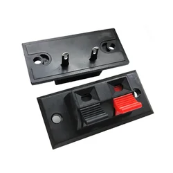 Two-link spring terminal WP2-1 audio speaker wiring socket Wiring post External wiring clamp Wiring clamp 2-position test clamp