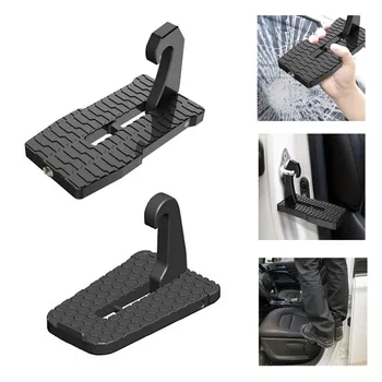 

Aluminum Alloy Door Step Hook Pedal Foldable Car Supplies Step Vehicle Foot Pedal Portable Easy Access To Rooftop Outdoor Tool