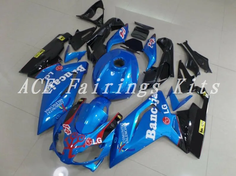 

New ABS Injection mold bike Fairing Kit Fit for Aprilia RS125 06 07 08 09 10 11 RS4 RSV 125 2006--2011 Fairings set blue black