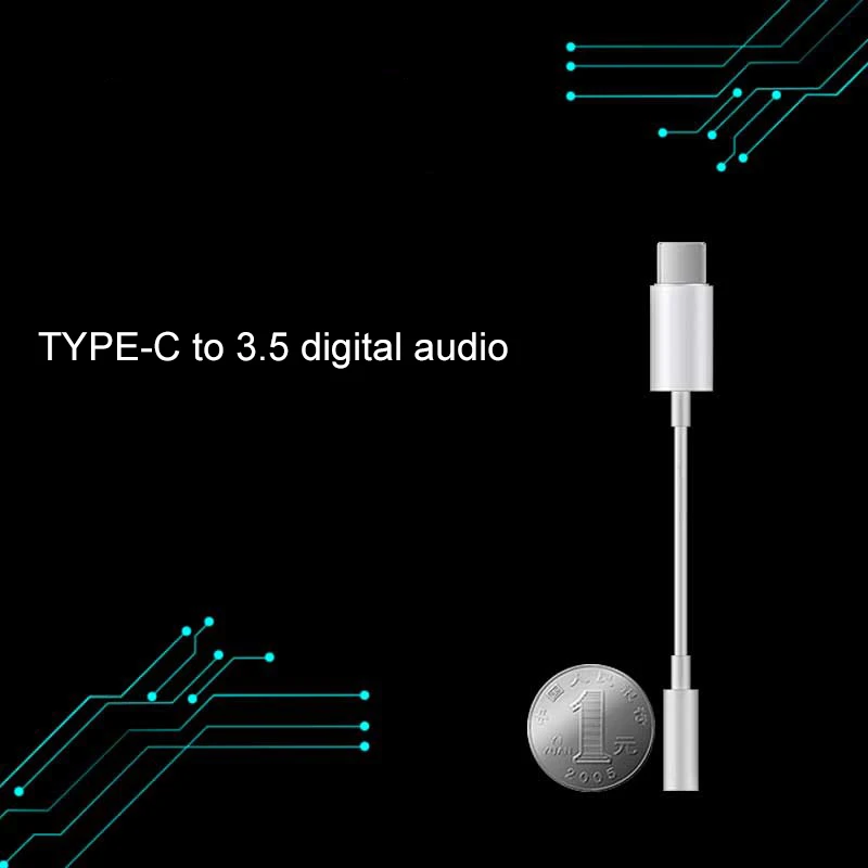 Переходник для наушников с Usb Type C папа на гнездо 3 5 мм мама типа аудиокабель Aux
